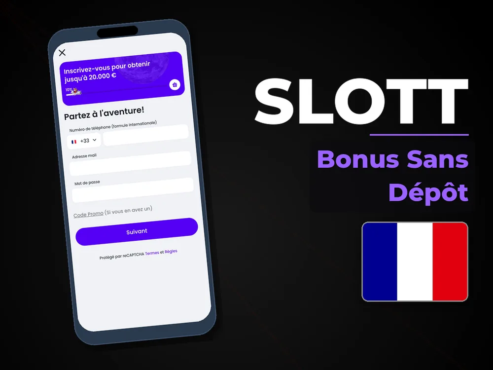 Slott - Bonus Sans Dépôt