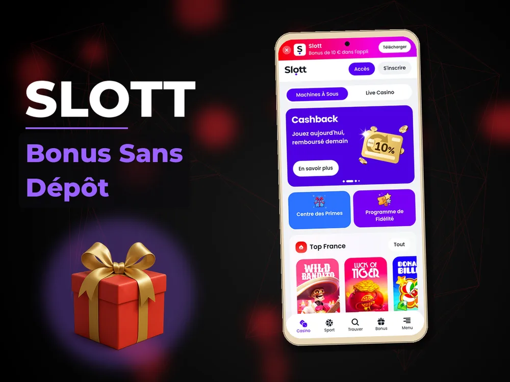 Slott - Bonus Sans Dépôt