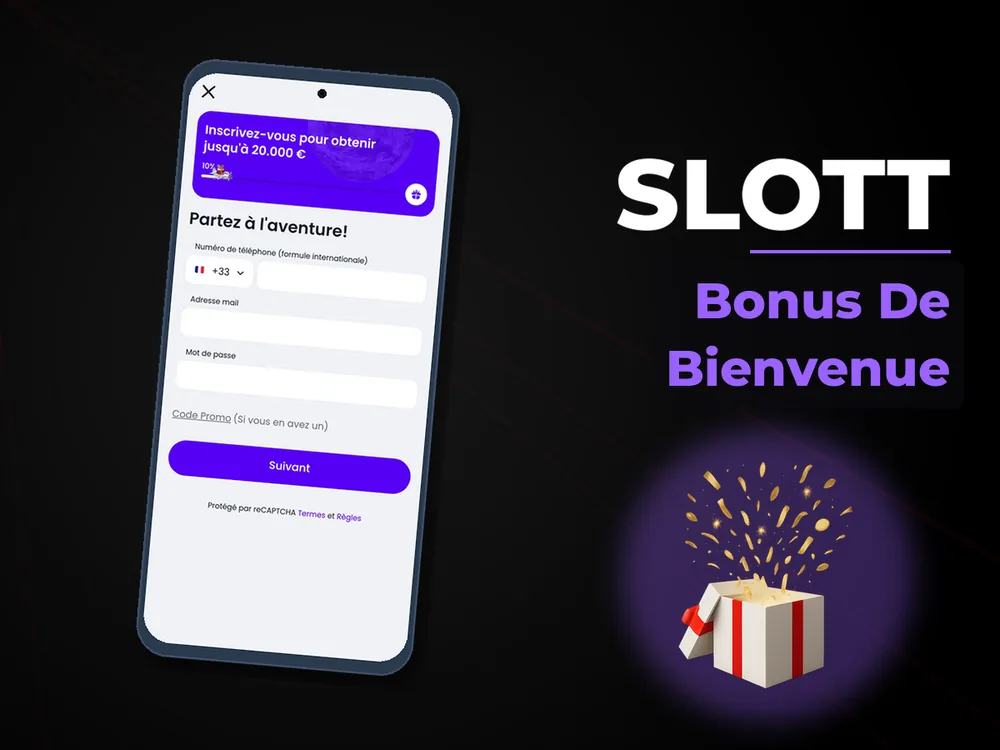 Slott - Bonus De Bienvenue