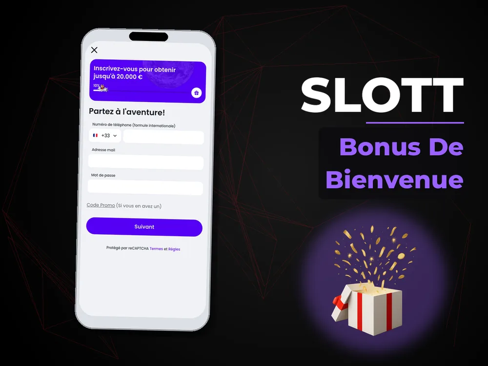 Slott - Bonus De Bienvenue
