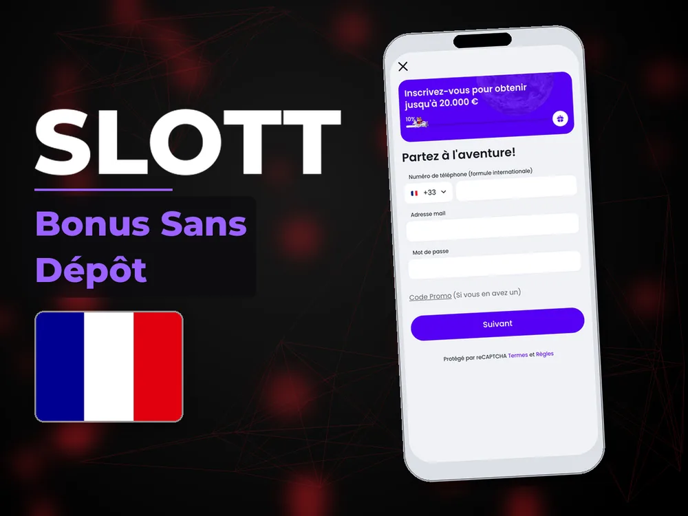 Slott - Bonus Sans Dépôt