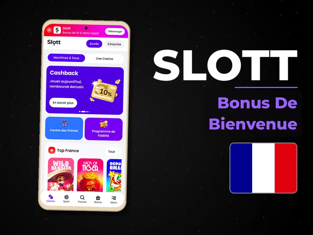 Slott - Bonus De Bienvenue