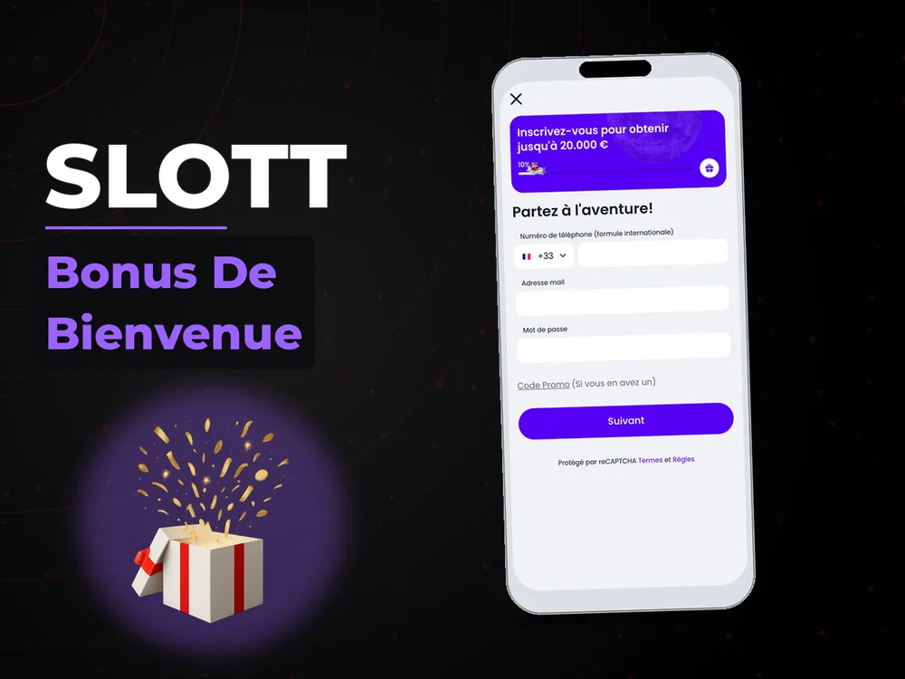 Slott - Bonus De Bienvenue
